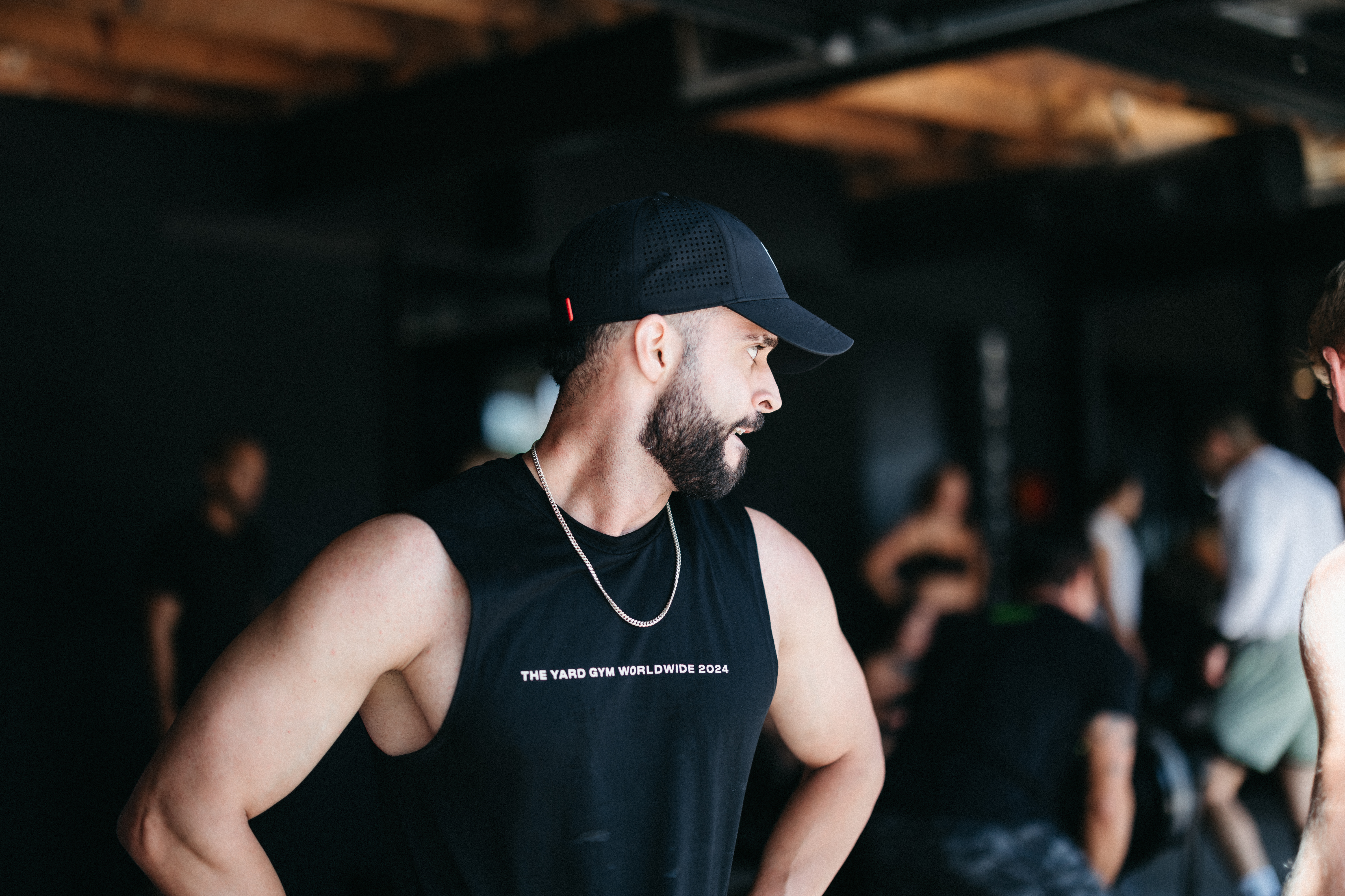 Austin Camacho in a training environment